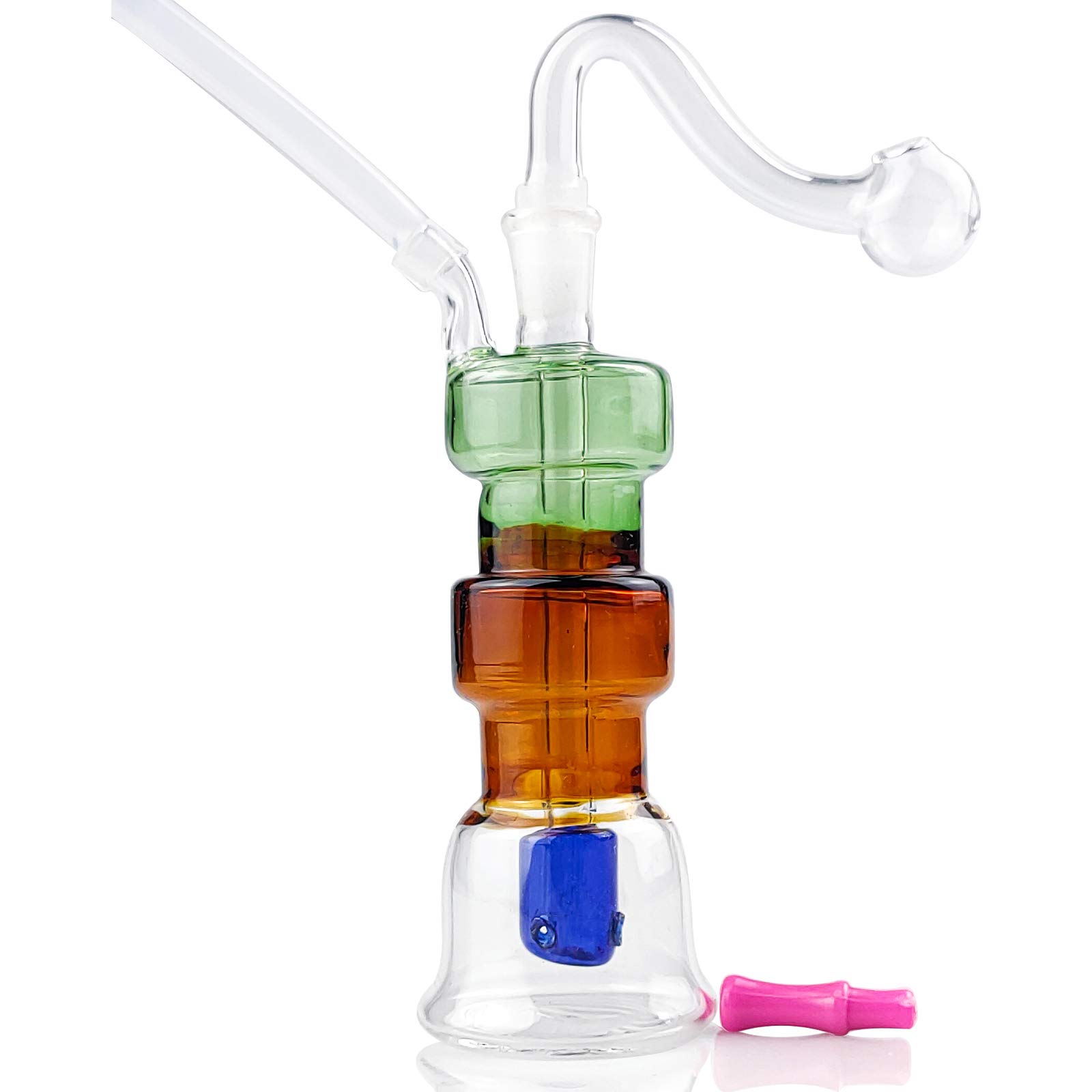 Feoinvc - 5'' Set Oil Heat Resistant Bright Three Color Burner Appearance Device Lamp