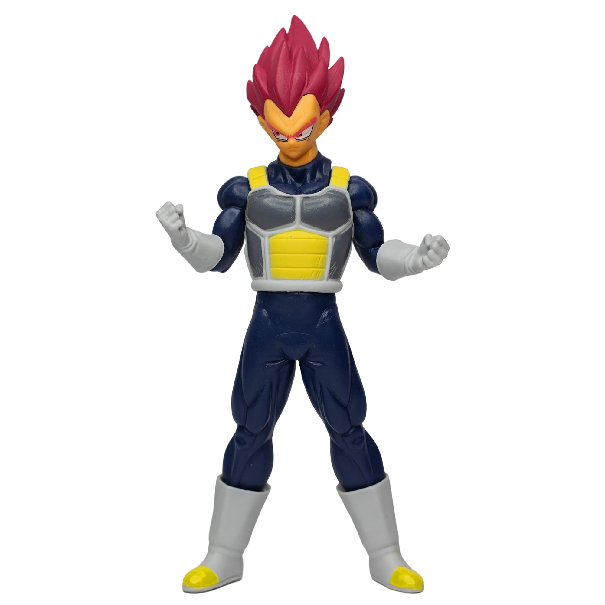 Anime Action Figure 18 cm | DBZ Goku, Gogeta, Vegeta & More Characters | Anime Collectible PVC Action Figurine Toy for Kids, Anime Fans & Desk Display (Pack of 1) (Vegeta Super Saiyan God)-image-40