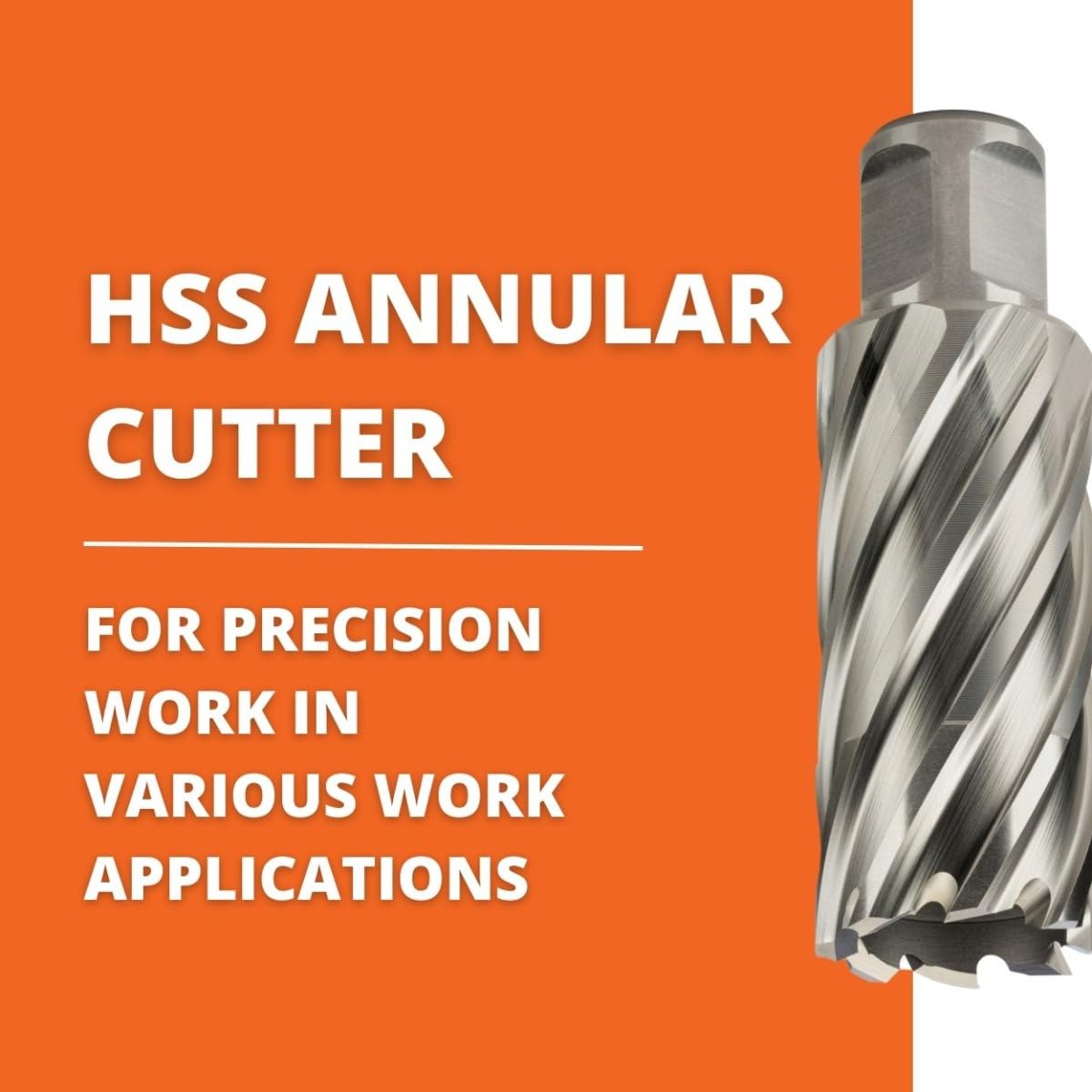Slugger by Fein HSS Annular Cutter with Pilot Pin for Precision Drilling - High-Durability Steel, 2
