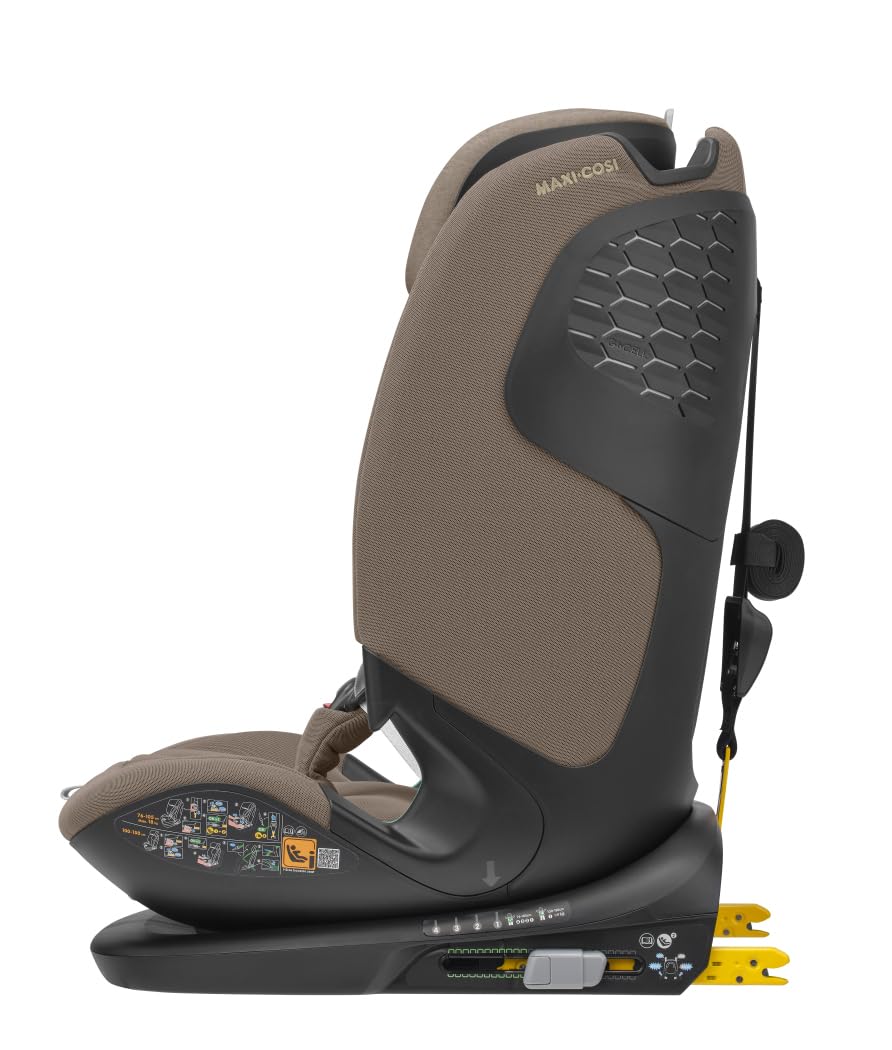Maxi-Cosi Titan Pro² i-Size, wielofunkcyjny fotelik samochodowy, ochrona boczna G-CELL, uprząż łatwego otwierania i zamykania, ClimaFlow, 4 pozycje leżenia, 76-150 cm, 15 miesięcy - 12 lat, Authentic