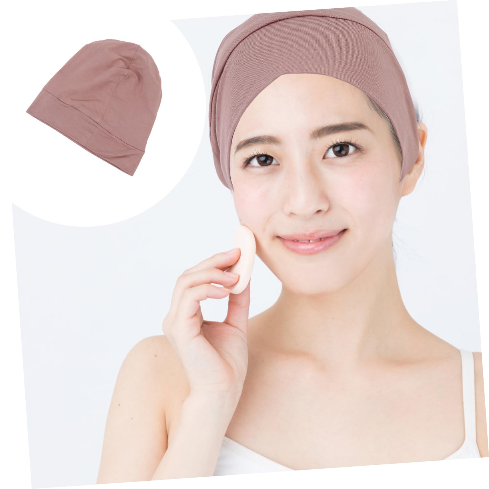 SHERCHPRY 2 unids doble capa pelo accesorios mujer elasticidad modal algodón