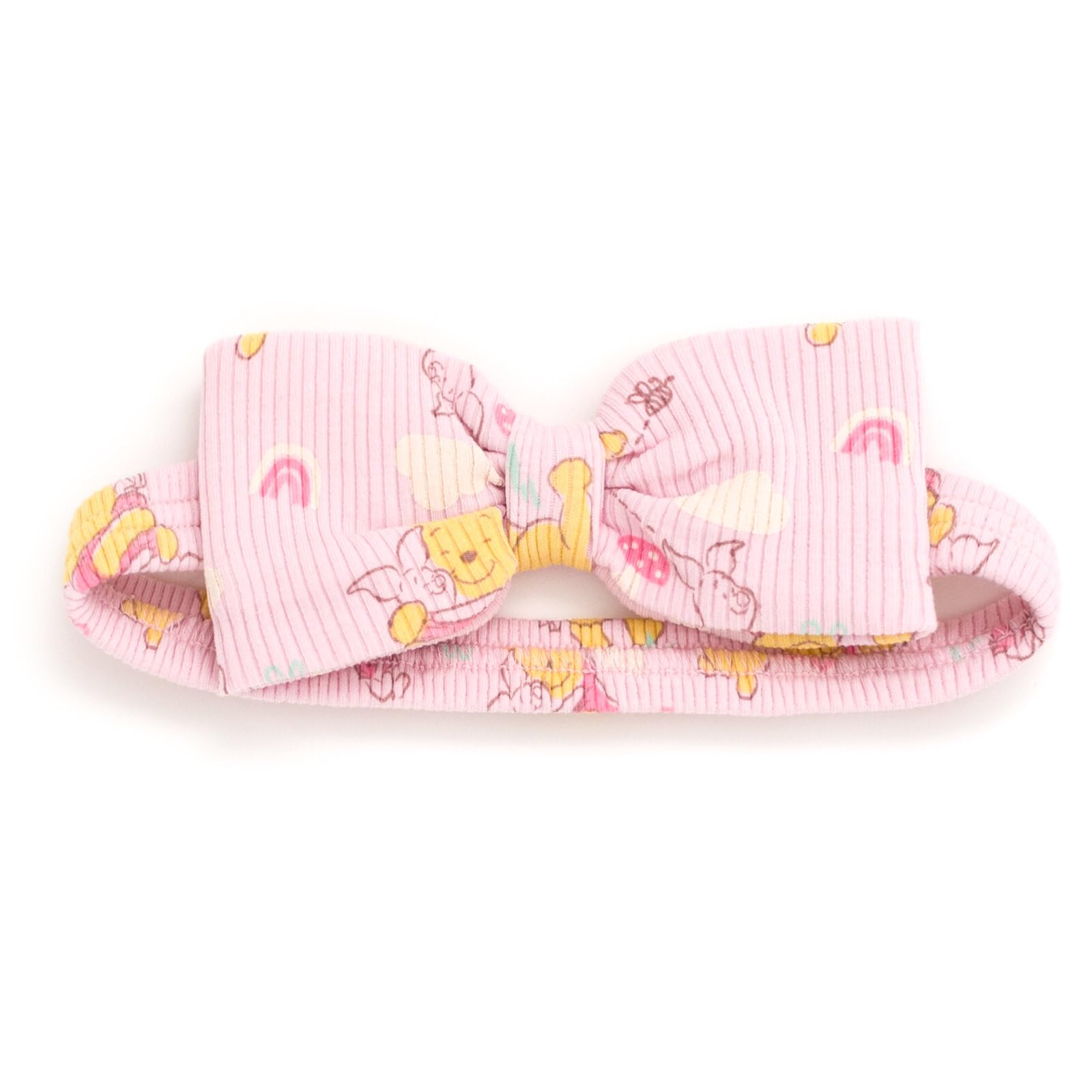 Disney Baby Mädchen Gerippter Body, Jogginghose und Stirnband, 3-teiliges Outfit-Set, Neugeborene bis Säuglingsgrößen (Neugeborene - 24 Monate)