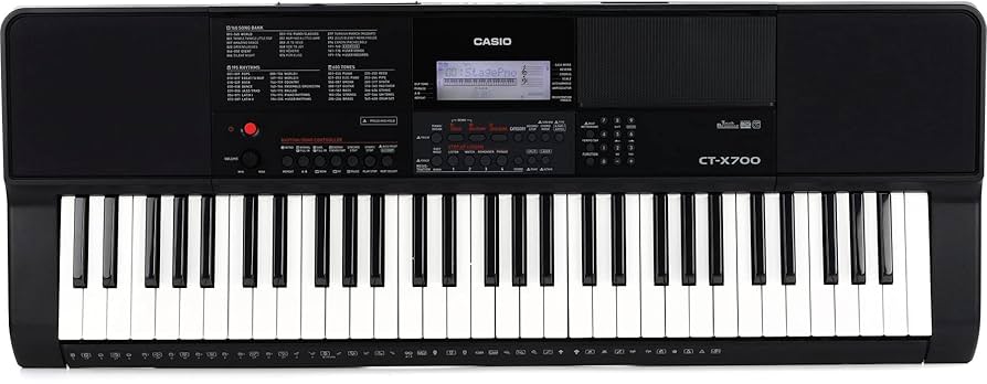 Amazon.com: Casio CT-X700 61-Key Portable Keyboard & RockJam