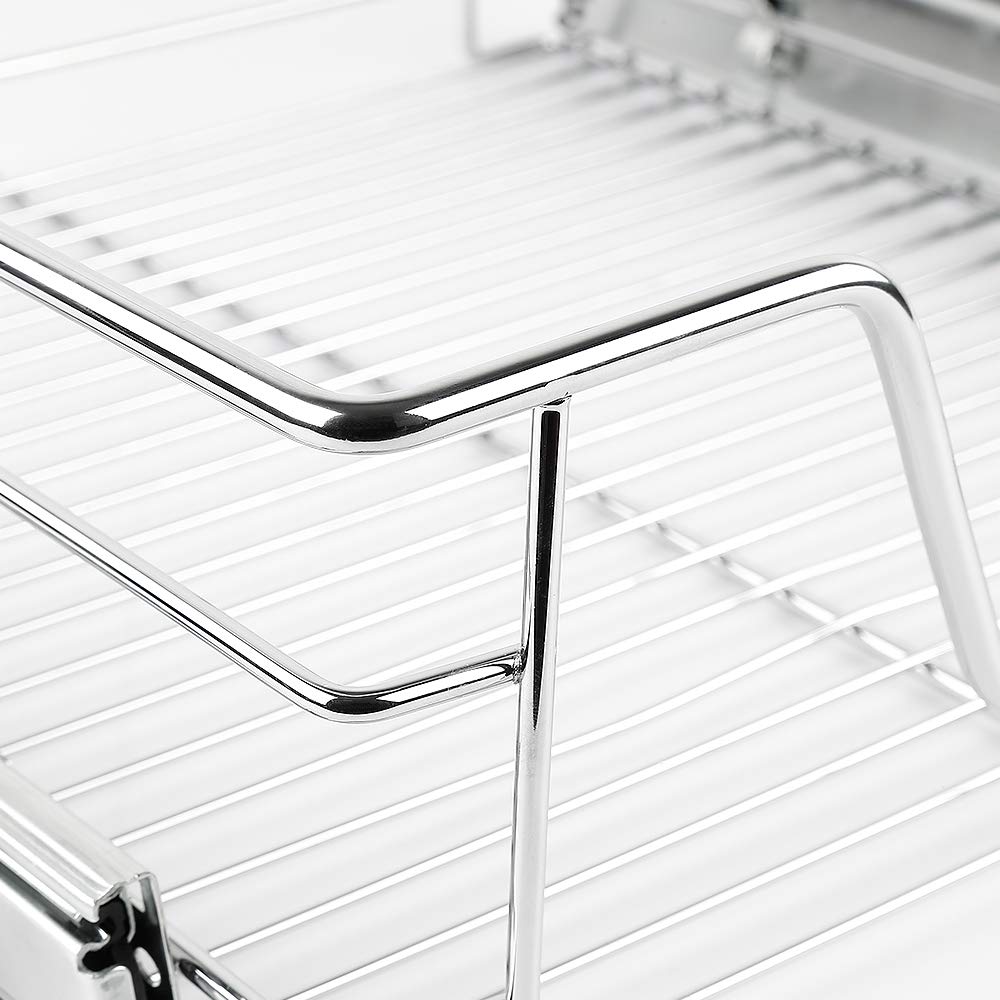 HUOLE Cocina Estante Cajón Telescópico Dormitorio Extensible Gabinete Estantes y Soportes Organizadores de Cajones para Cocina y Despensa (47 * 14 * 44 cm individual)