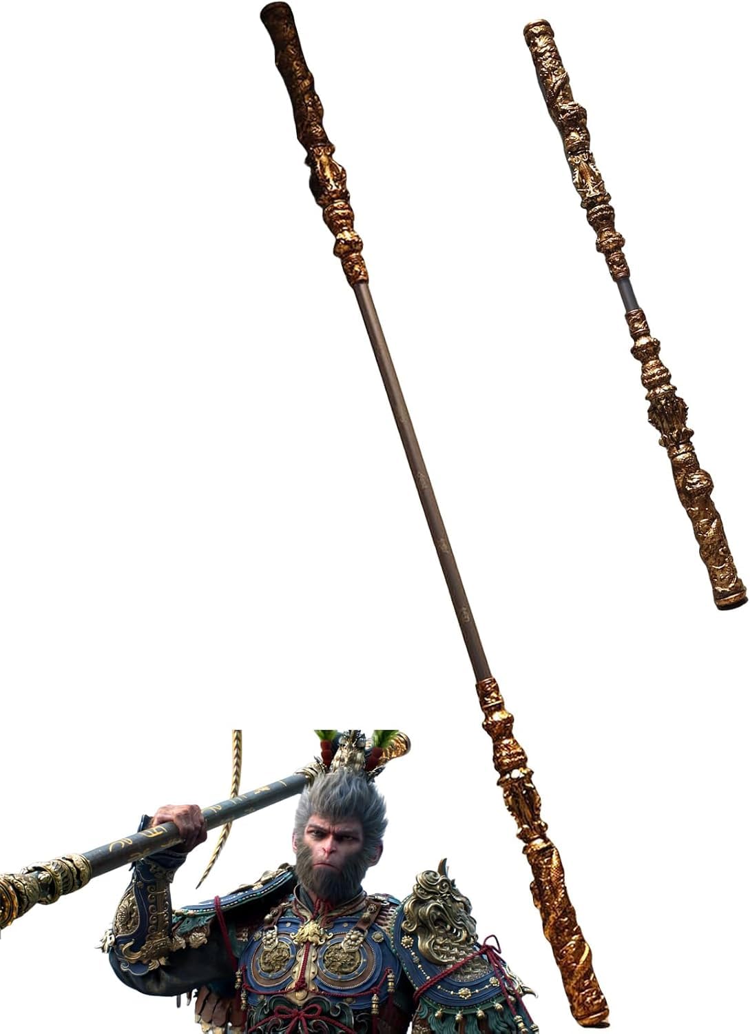 Amazon.co.jp: 黒神話：悟空 孫悟空 如意金箍棒 コスプレ道具 斉天大聖