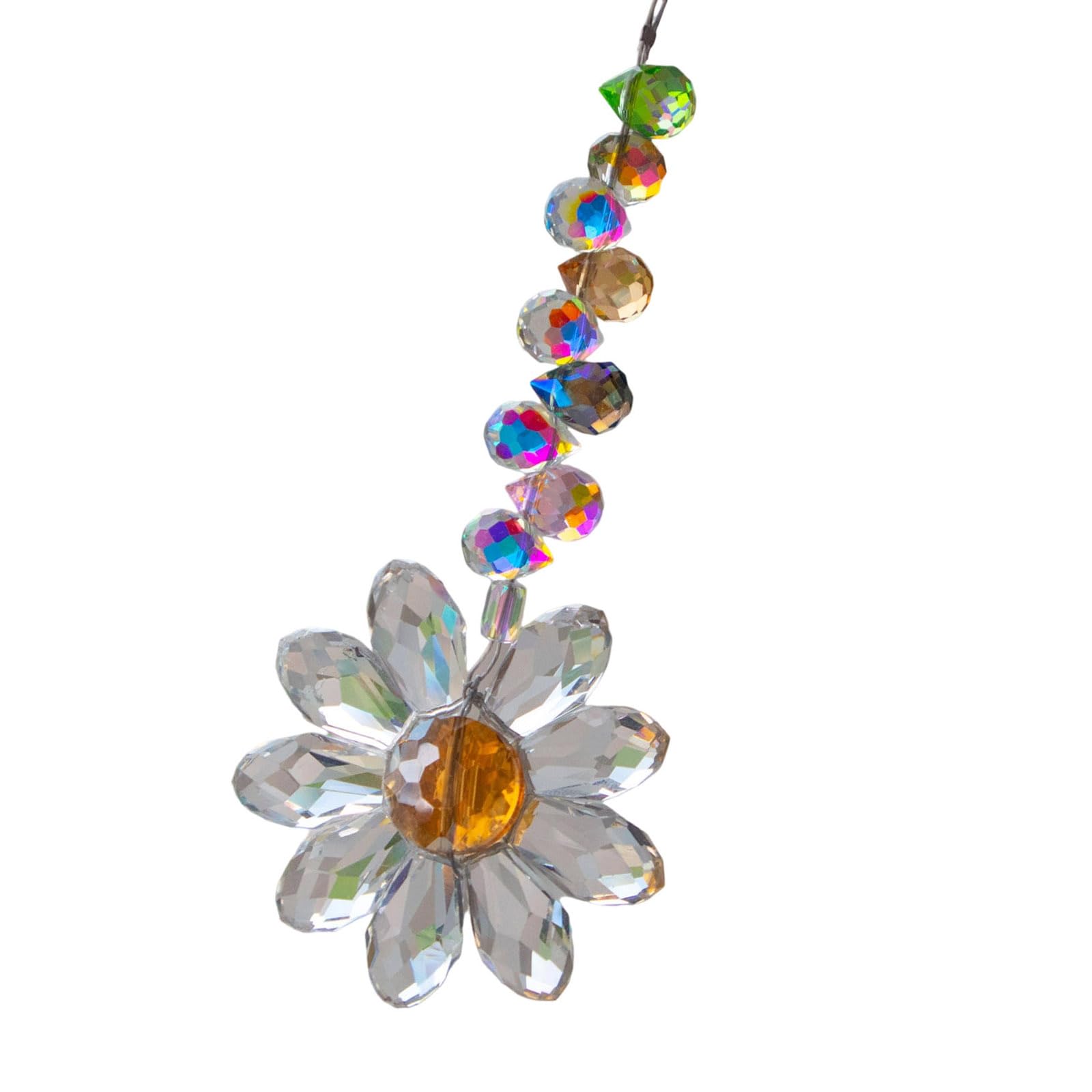 Sunflowers Crystal Suncatchers, Hanging Sun Catchers Sun Catchers Indoor Window Outdoor Indoor Home Garden Decors Crystal Rainbows Maker Suncatchers