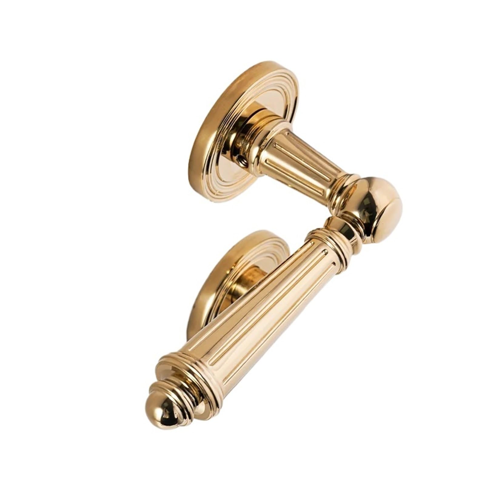 OPTEPYOE Brass Furniture Door Lock Handle Set Hardware(Multi)