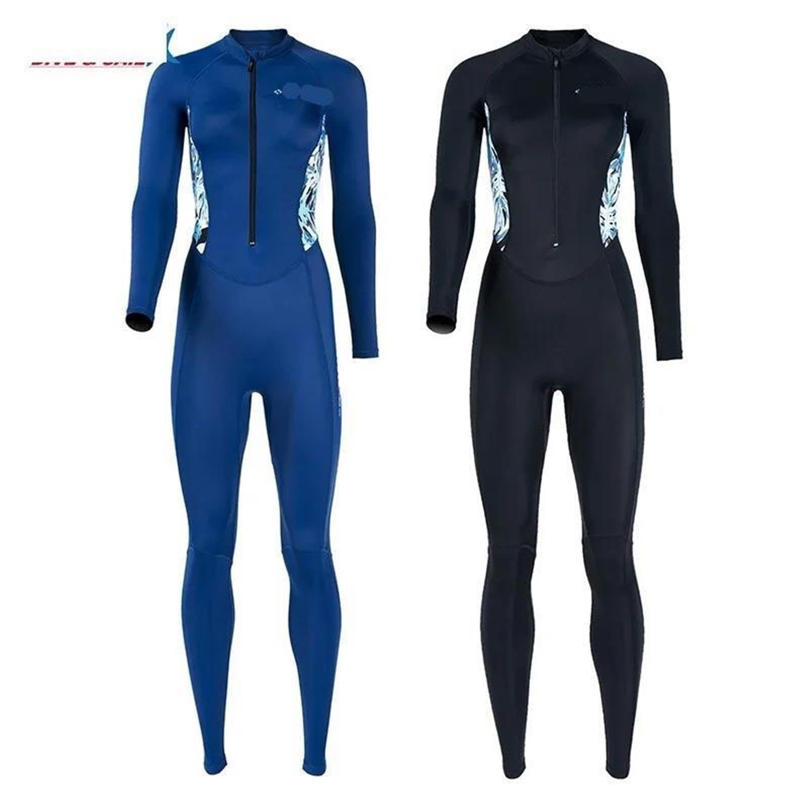 Rash Guard donna in un unico pezzo a maniche lunghe cerniera frontale