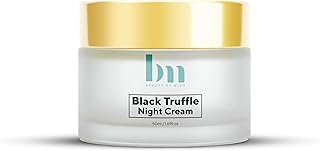 Black Truffle Night Cream – Anti-Aging & Hydrating Treatment for Face – Deep Moisture, Collagen Boost, Wrinkle Reduction – 50ml/1.7 Fl Oz