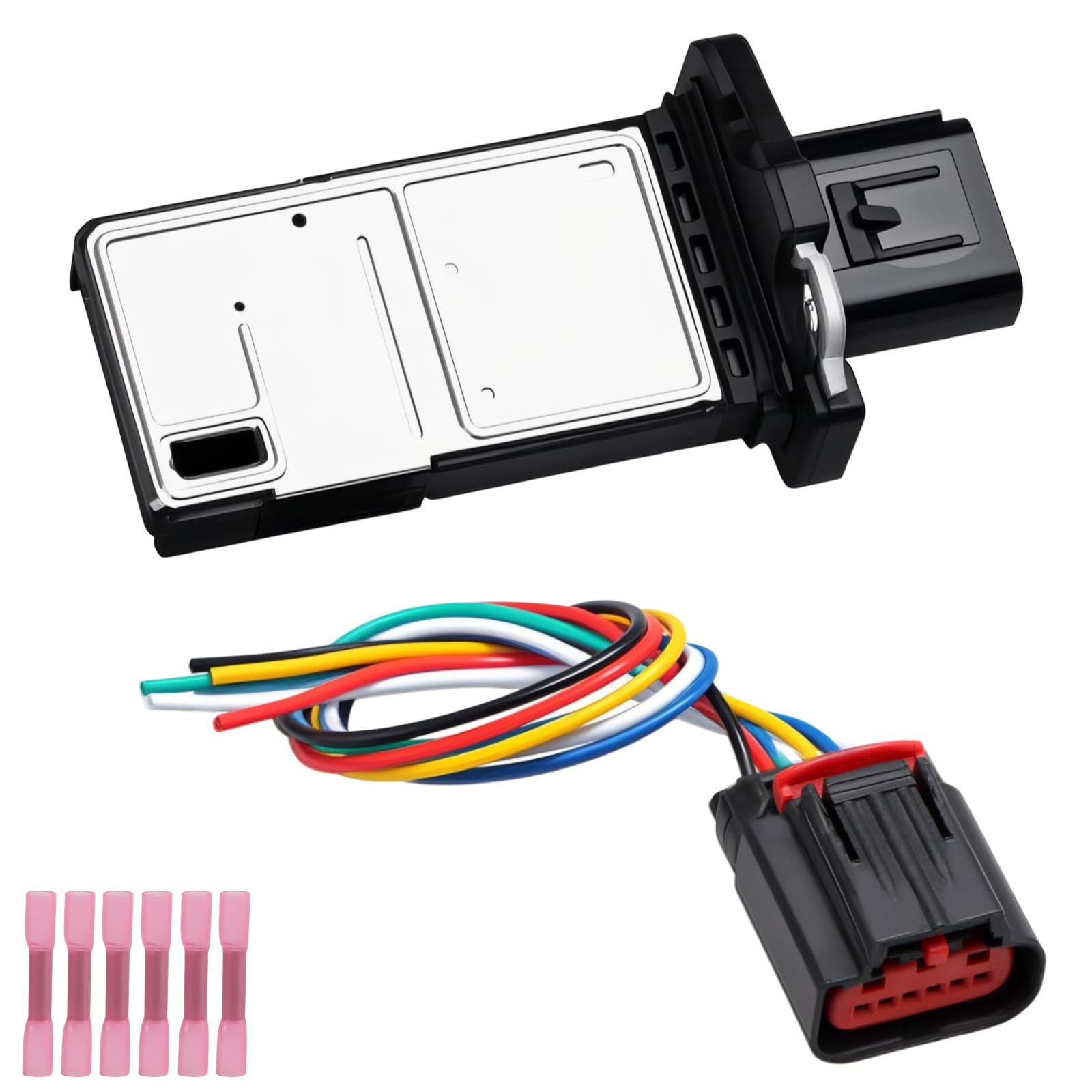 HIMARKLIF Mass Air Flow Sensor MAF Sensor with Connector Wire Harness Compatible with Ford E-250 E-350 F-150 F-250 Edge Mustang Ranger Lincoln Mercury