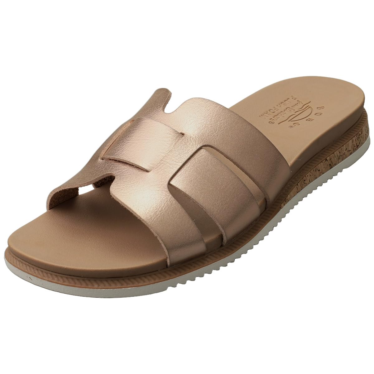 Skechers Women's Desert Kiss Low Peak Look Sandals, Rosegold Duraleather, 6 UK