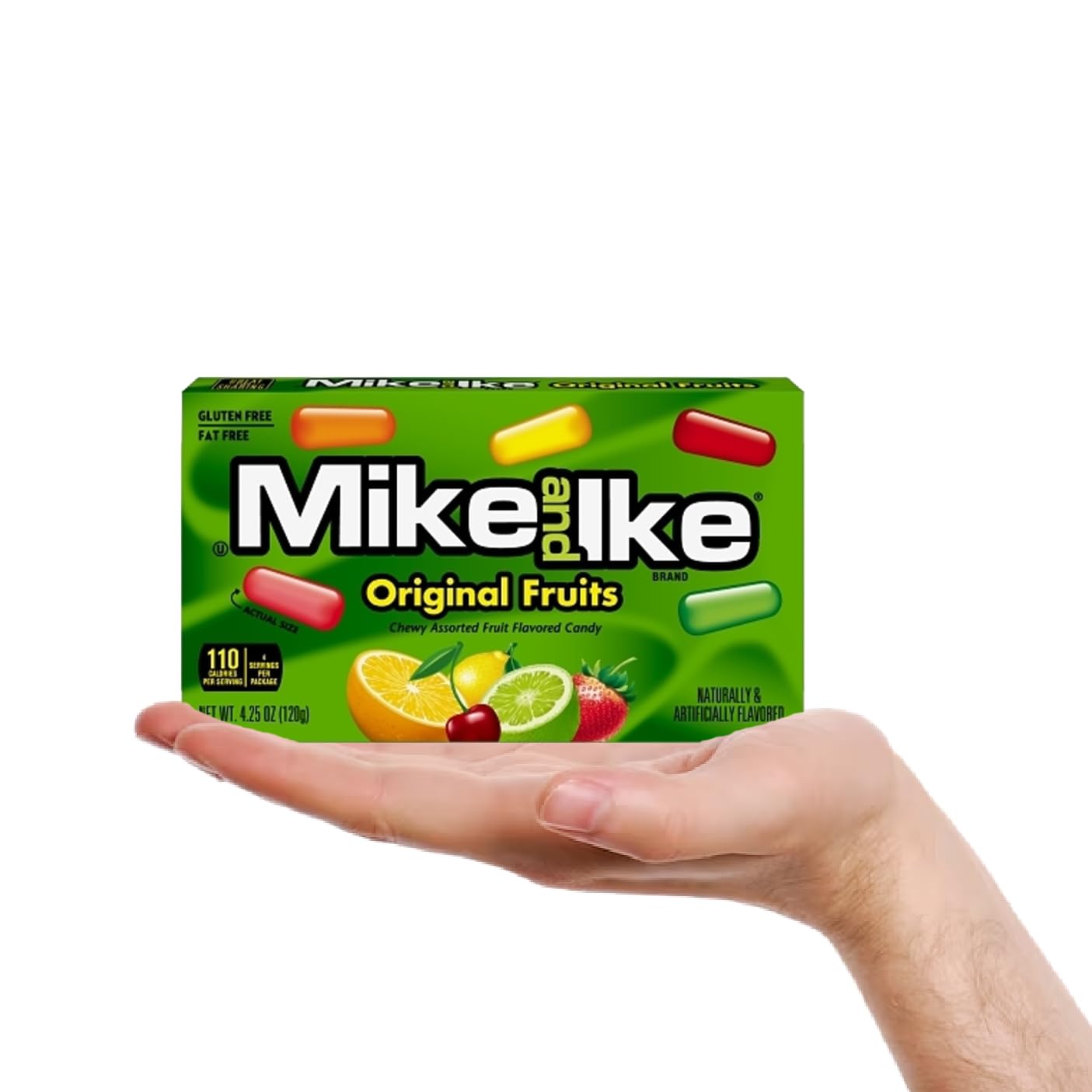 Mike Ike Candy Variety, 8 Theater Boxes (4.25 oz) – Original Fruit, Berry Blast, Tropical Typhoon, Sour Mega Mix, Sour Watermelon, Mega Mix, Red Rageous & Jolly Joes Bundle With Galley Grove Mints