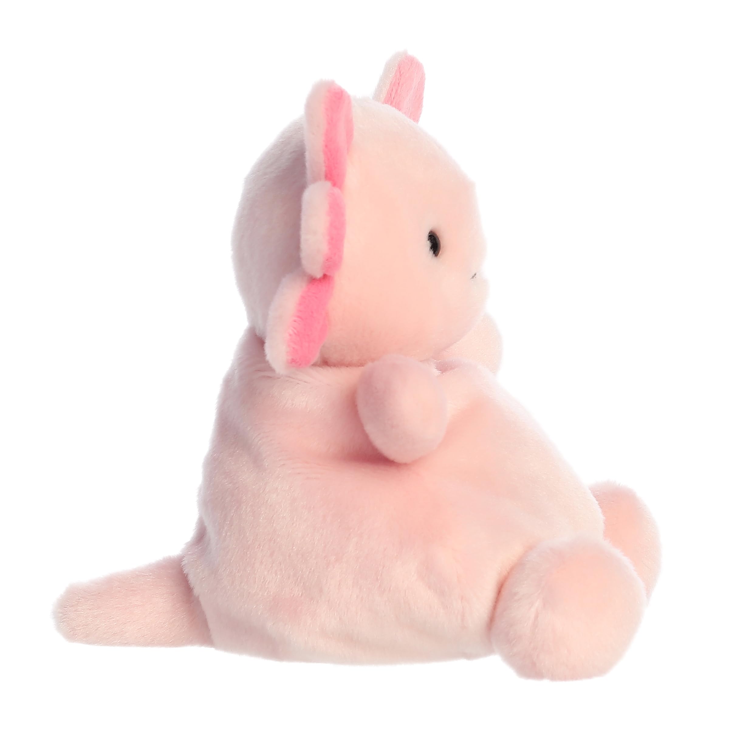 Aurora Palm Pals Party Sized Onyx Axolotl Stuffed Animal - 8 Inch Black Collectible Plush Toy