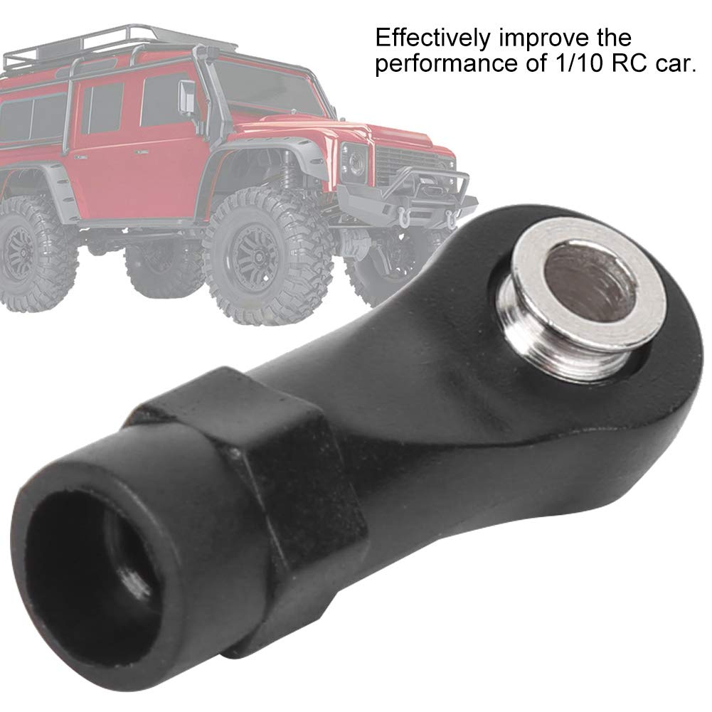 KIXZSAZ 10 unids/Set RC Coche 1/10 M4 Barra de Amarre Extremo rótula Enlace Soporte de Cabeza Bola Enlace Extremo Varilla Junta RC Coche M4 Bola, Tipo 3