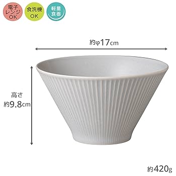 人気作家　rutawarawajifuさん　大きめ丼　麺鉢　ペア新品未使用 どんぶり 約890ml WAYOWAN [どんぶり 麺鉢 食洗機対応 電子