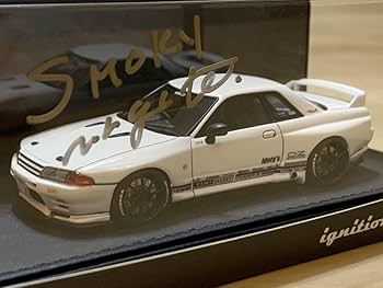 最終価格早い者勝イグニッションモデル R35スモーキー永田氏直筆サイン入1/18 1/18 トップシークレットGT-R（R33）スモーキー永田氏フィギュア