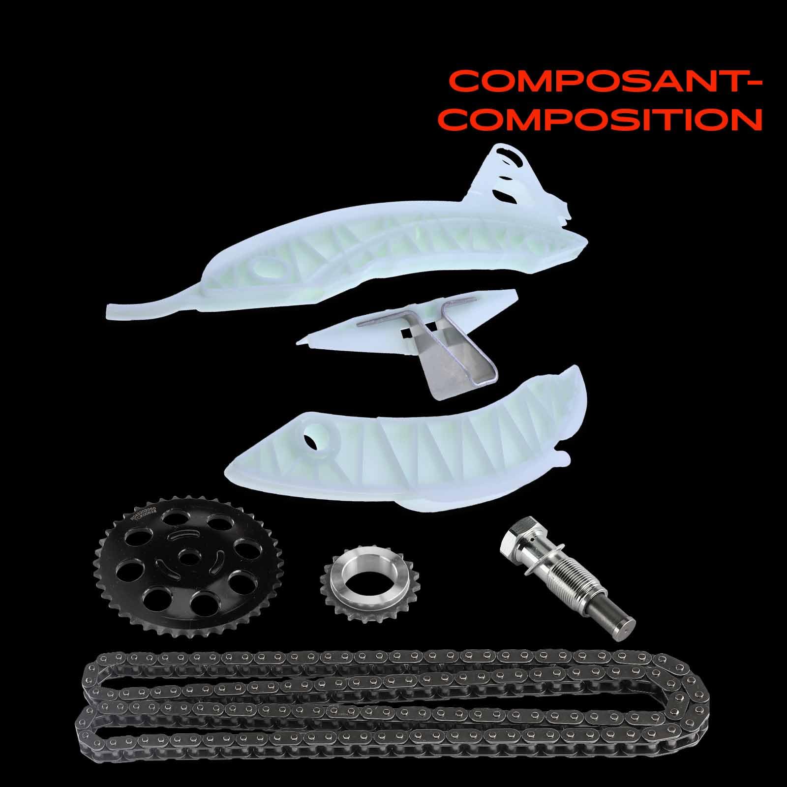 Frankberg Kit de chaîne de distribution, tendeur de chaîne 76268