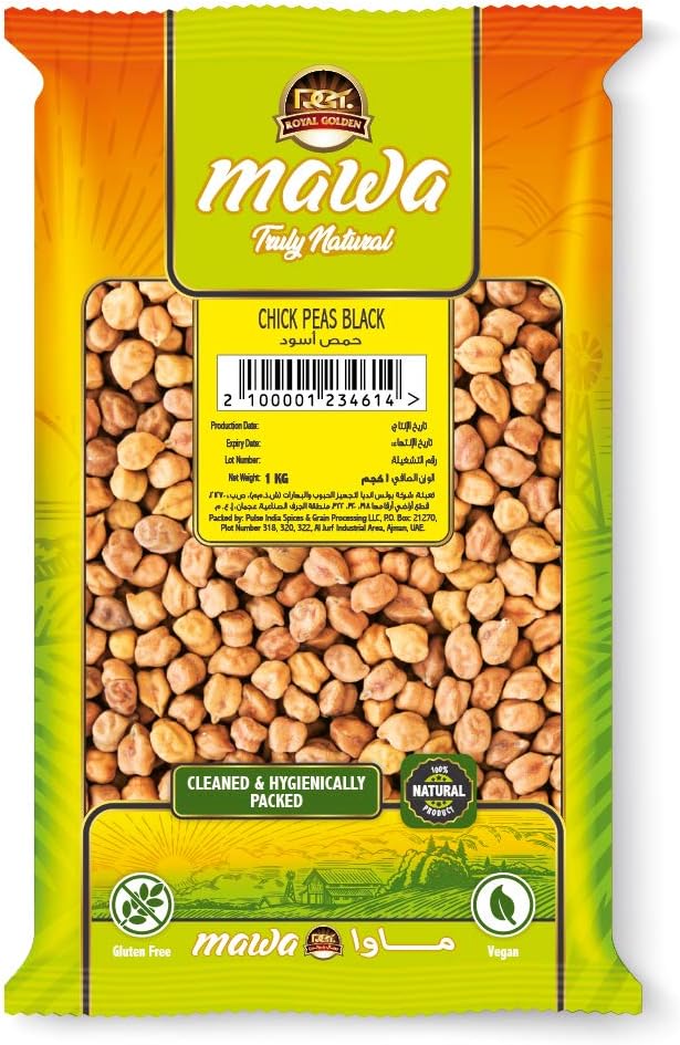CHICKPEAS BLACK /KALA CHANA1KG