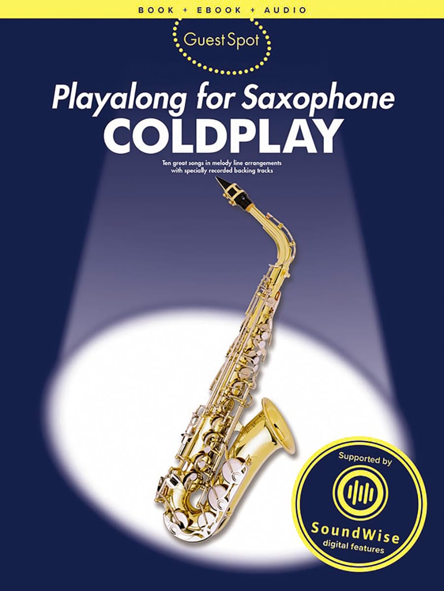 Guest Spot: Coldplay. Alto Saxophone. Includes Audio Online