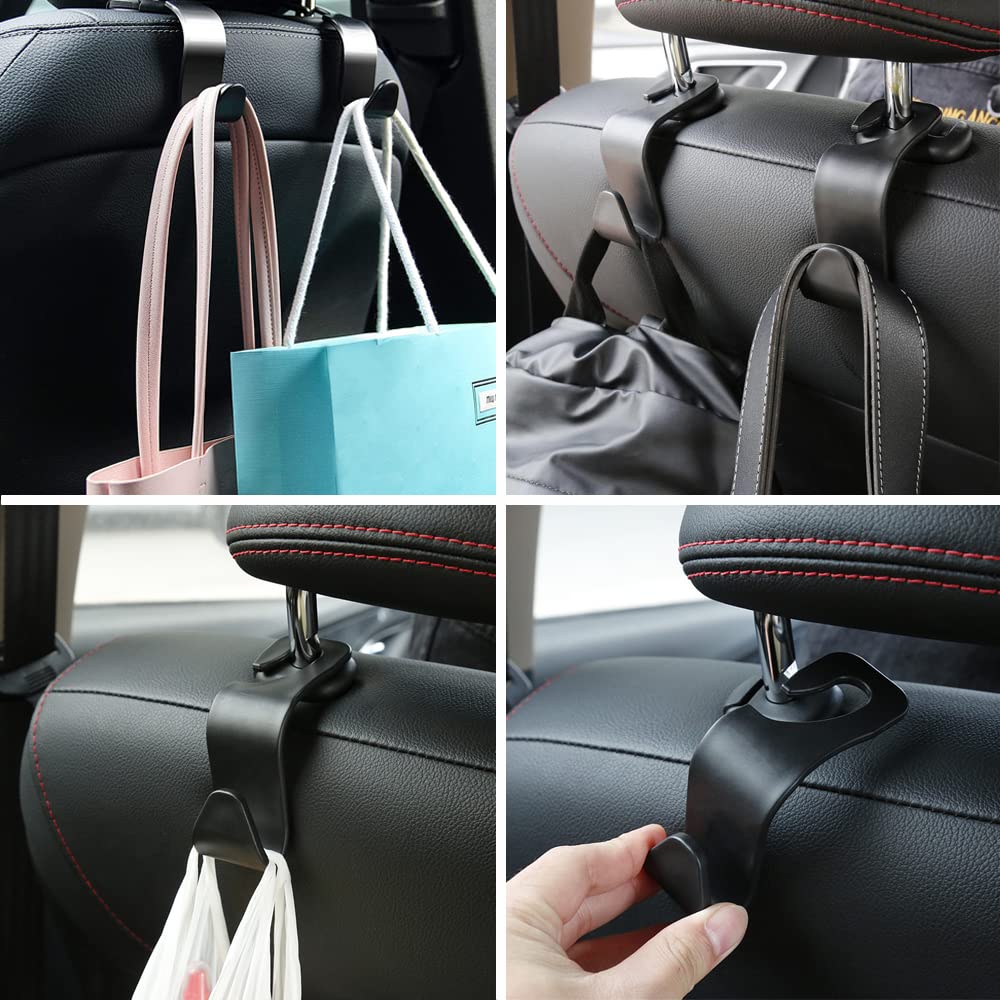 Pattumiera Auto HTRTRR Con 60 Sacchetti - Piccola, Con Coperchio, Da Appendere, Multiuso - Foto 12