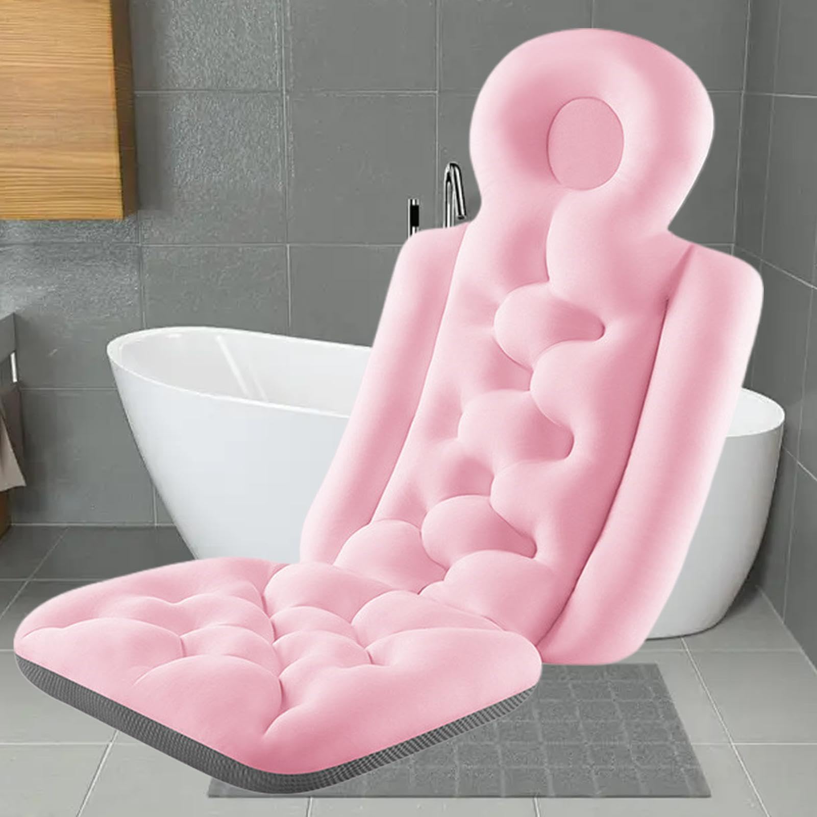 Almohada de baño para bañera - Cómodo cojín de Almohada de baño de Cuerpo