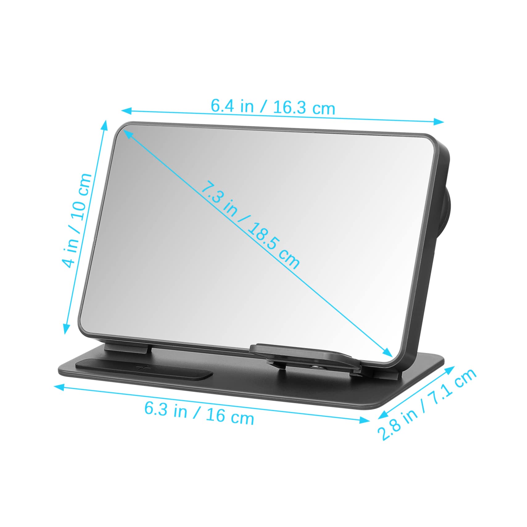 Didiseaon Station de Recharge sans Fil Multifonction pour Bureau et Chambre, Horloge Numérique LED avec Affichage Température, Chargeur Rapide Compatible Qi, Support Chargeur