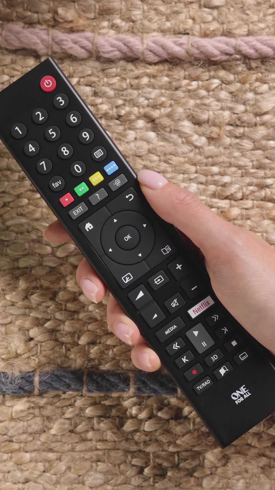 Telecomando sostitutivo per TV TELEFUNKEN di One For All - Funziona con