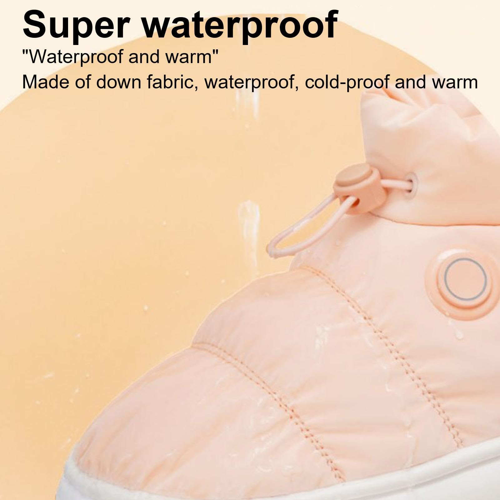 Calzado térmico recargable para hombre, zapatos calefactables portátiles para invierno