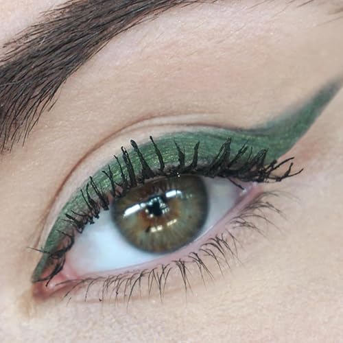 Miniatura 3 de Honeybee Gardens Lápiz delineador de ojos sin esfuerzo en envidia, rica pigmentación, suave, duradero, vegano, sin gluten