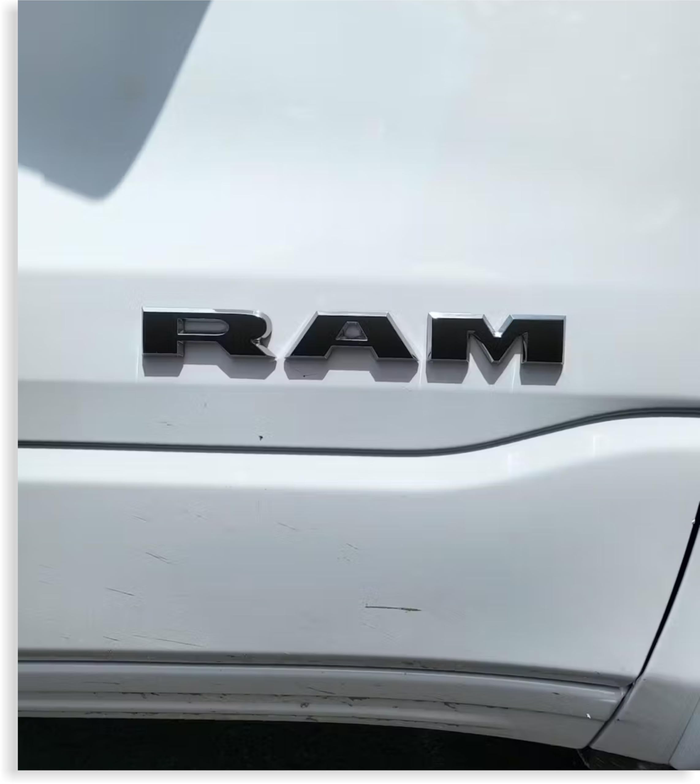 RAM 1500 ドアエンブレム オーバーレイデカール 2019 Ram 1500 ブラック RAM19:RAM-B:GBK