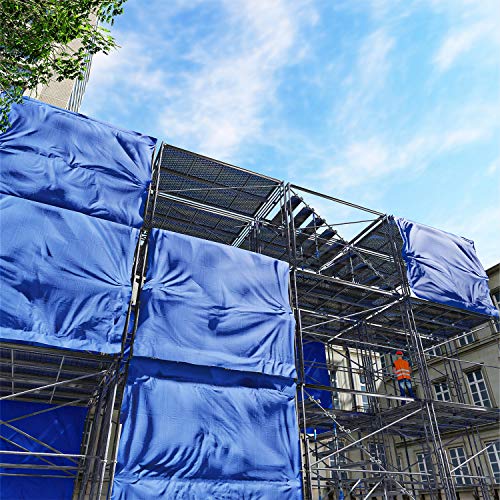 Flash Deals - 40% OFF Windscreen4less 30' x 40' General Multiple Purpose 5 Mil Waterproof Blue Poly Tarp