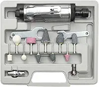 Kit Mini Retífica Pneumática com Lixadeira, Ferramenta Compacta