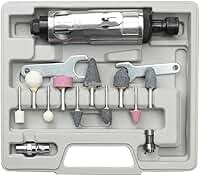 Kit Mini Retífica Pneumática com Lixadeira, Ferramenta Compacta