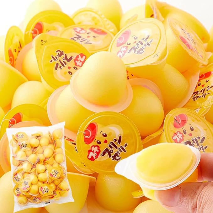 Amazon 天然生活 プチプリンゼリー 50個 一口サイズ お弁当 おやつ スイーツ カスタード デザート お菓子 大容量 常温 天然生活 ゼリー 通販