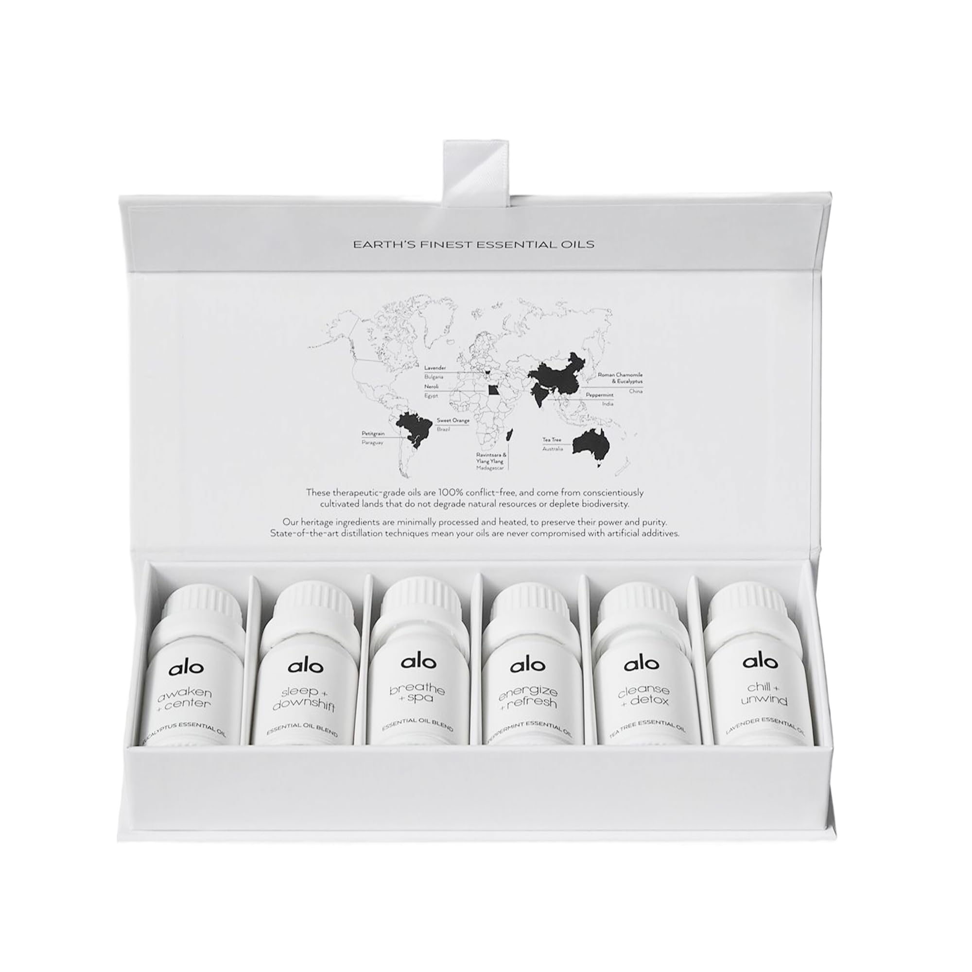 Amazon.com: ALO Essential Oil Collection | 6 Essential Oils for Energy,  Balance & Relaxation | Boxed Gift Set : Health & Household