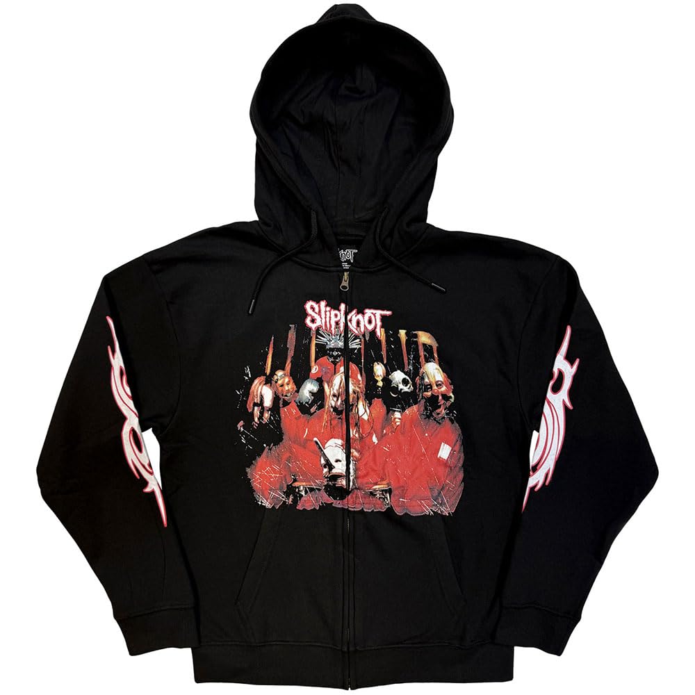 Rock Off officially licensed products Slipknot Spit It Out Zipped Hoodie XL Black