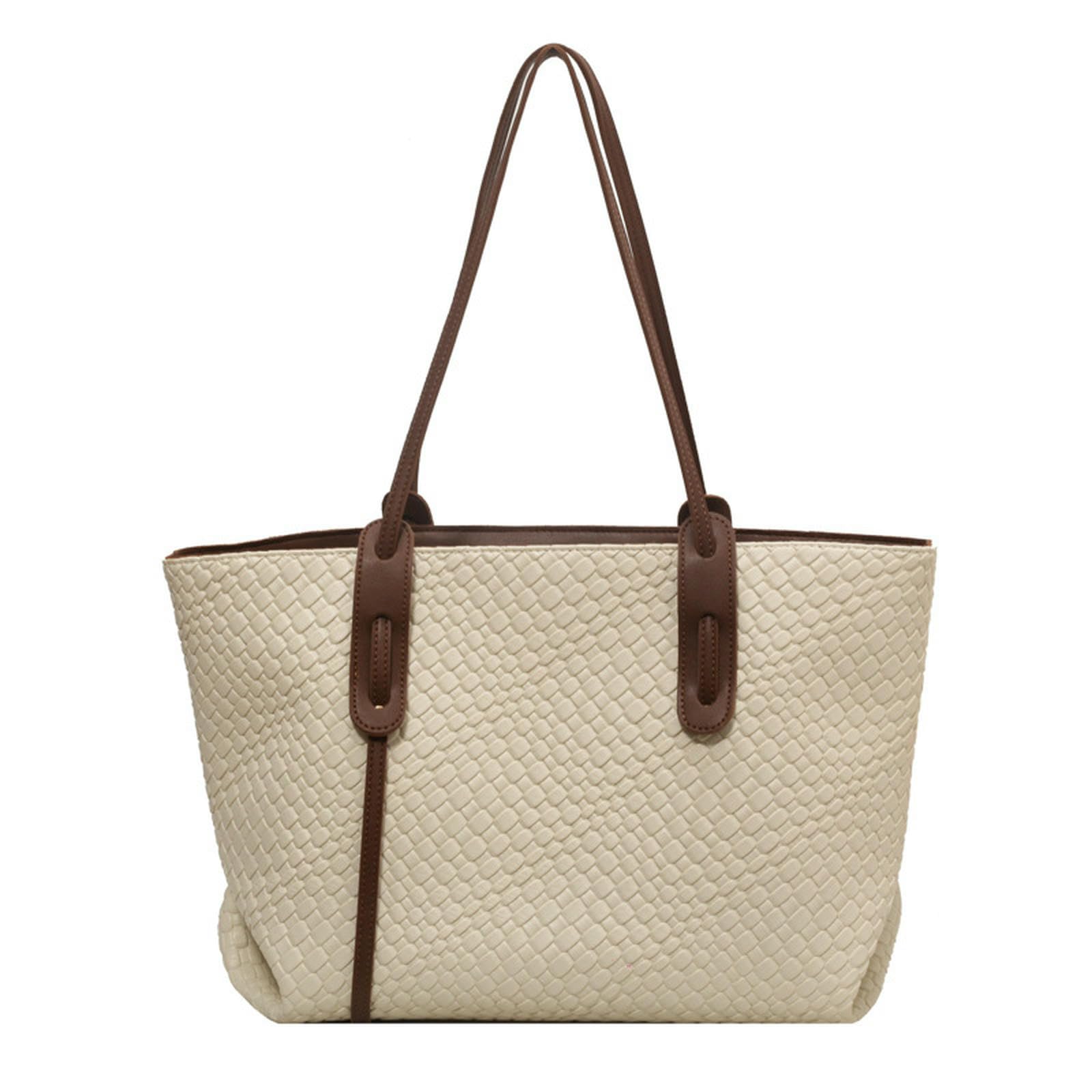 Bolso cruzado tejido para el día a día: el bolso de axila retro, versátil y espacioso