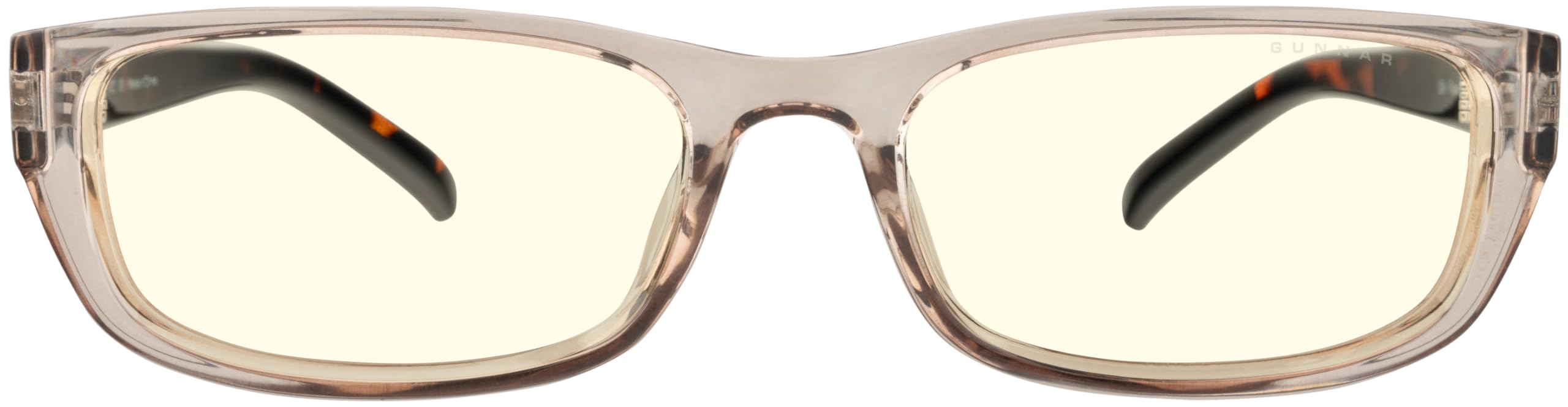 GUNNAR Womens Computer Glasses - Elin Rose Tortoise Clear Lens - Blue Light Blocking Anti Glare