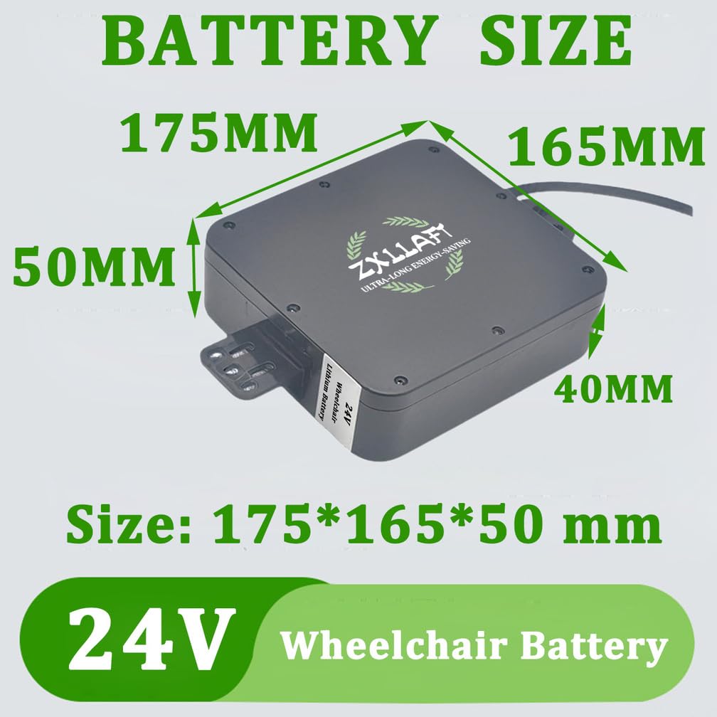 Batería Recargable 24 V 8 Ah 10,4 Ah 11,6 Ah y 6 Ah Batería de Litio 10 Ah Batería Silla de Ruedas 24 V Baterías Iones Litio para Motores 100 W a 350 W con BMS,24v14ah gx20