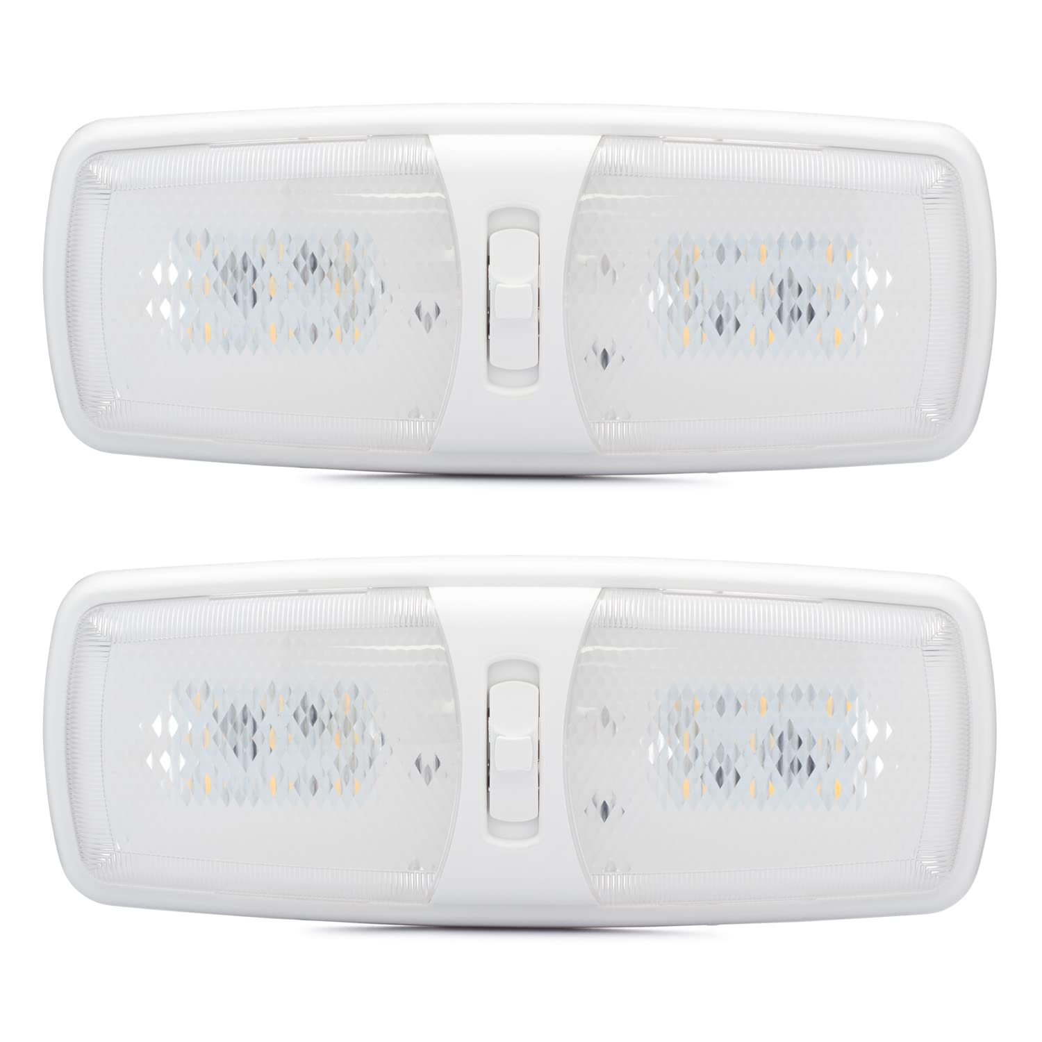 Lumitronics RV LED Lights Interior - Camper Ceiling Light Fixture 12V ...