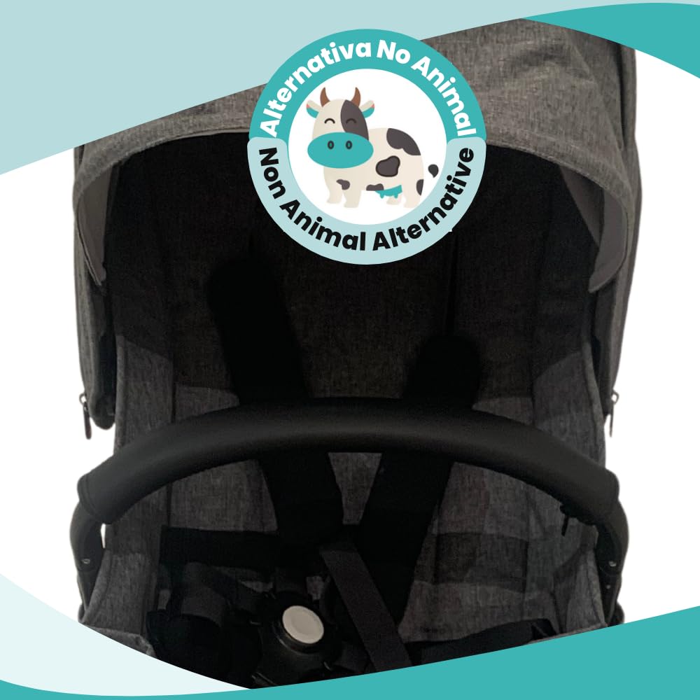 PROTECTIF | Custodie in ecopelle per maniglia di trasporto compatibili con Bugaboo DRAGONFLY (si posiziona sulla custodia originale)