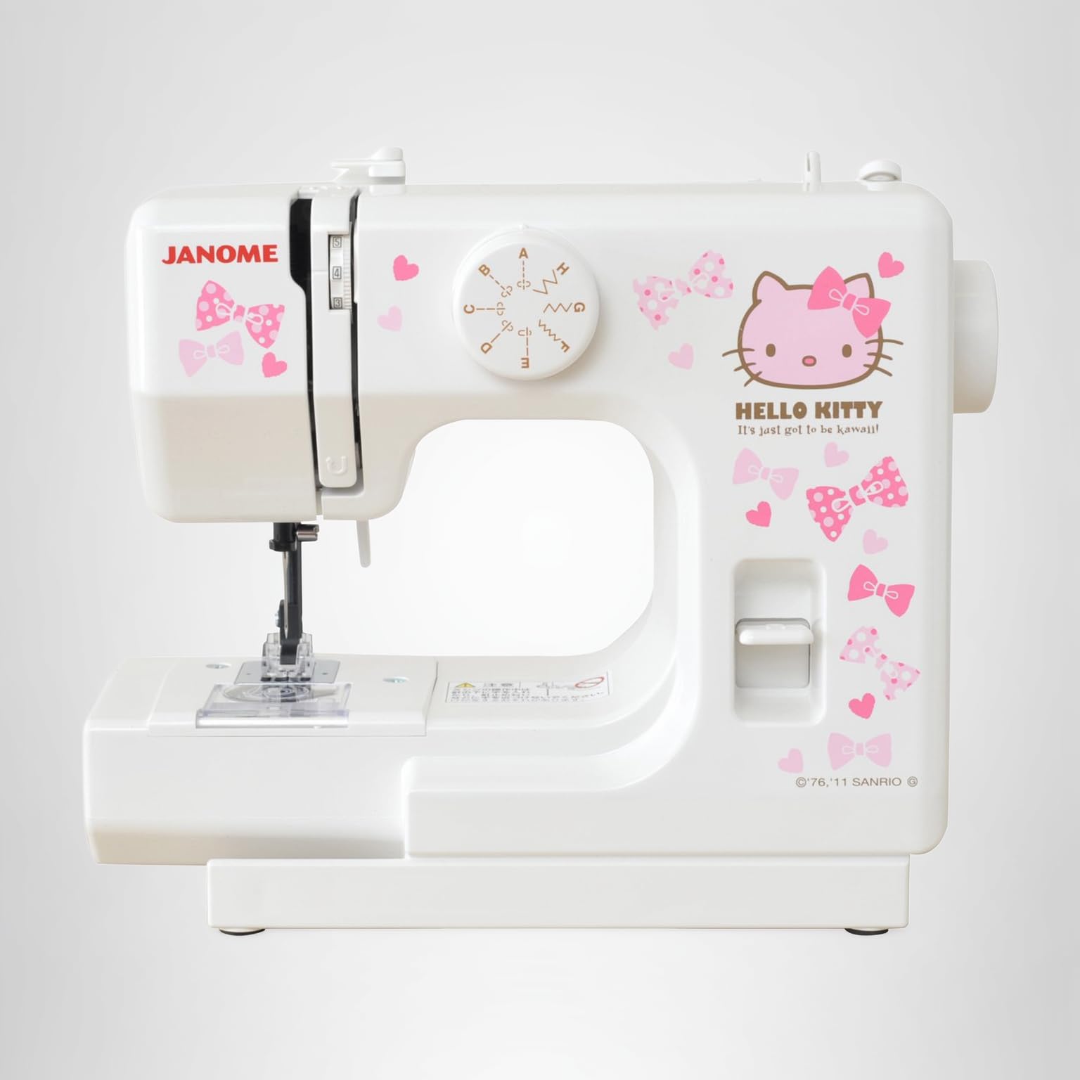 Amazon | ジャノメ JANOME サンリオ ハローキティ 電動ミシン