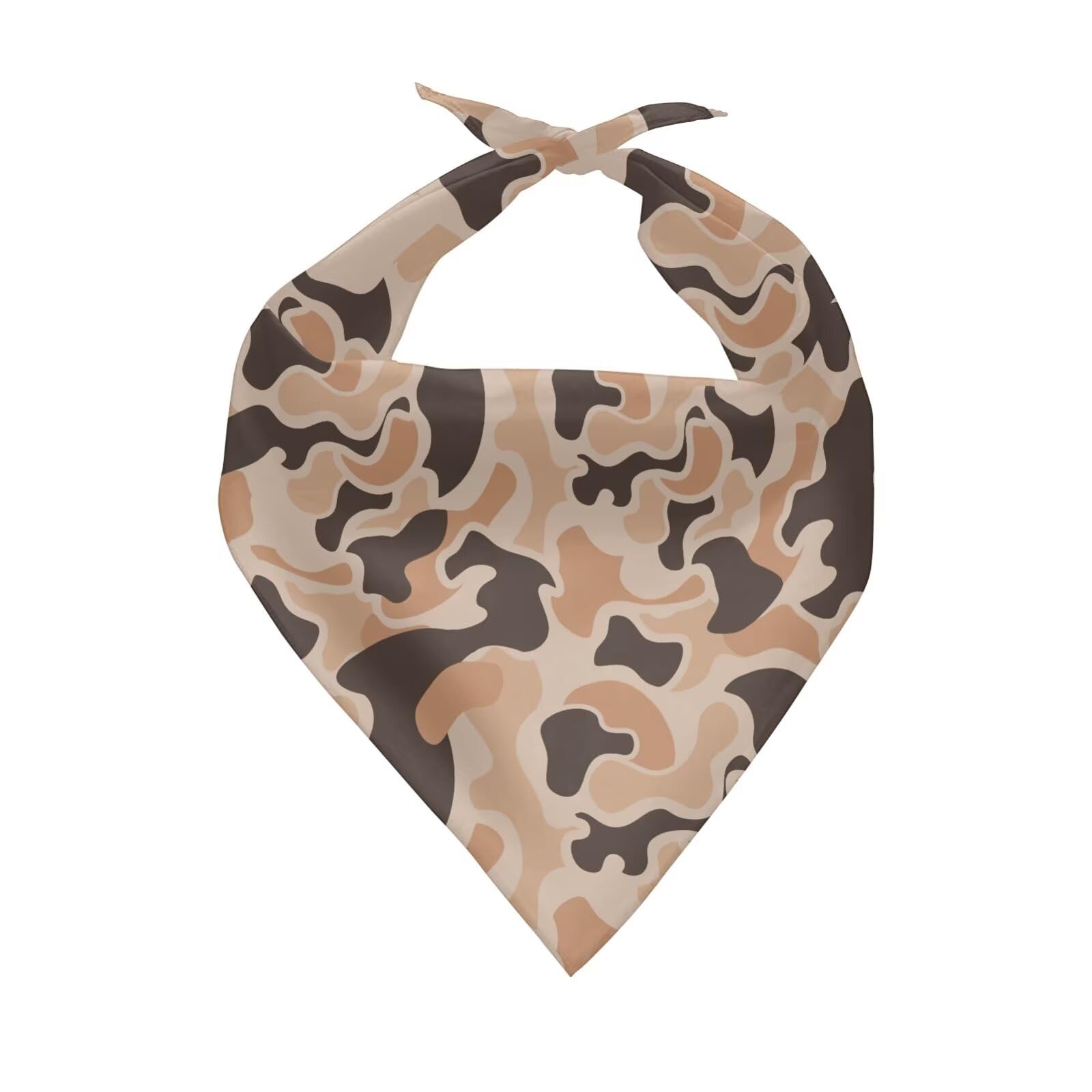 KEIAHUAN Camo Hunting Dog Bandana Adjustable Triangle Reversible Bibs Handkerchief Washable Square Kerchief Bandanas for Small Madium Large Dog Boy — image 1
