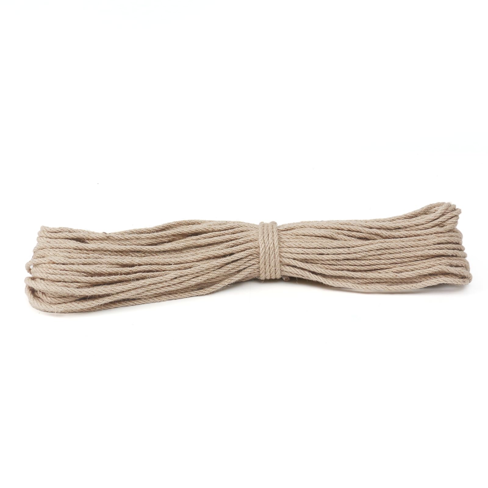 Meidansini Corde Jute, Corde Chanvre Naturel, Corde Manille TorsadéE pour L' Artisanat, Jardinage, Hamacs, Nautisme, Tir à Corde, Balustrades, DéCoration IntéRieure Et ExtéRieure (12 mm X 10 M
