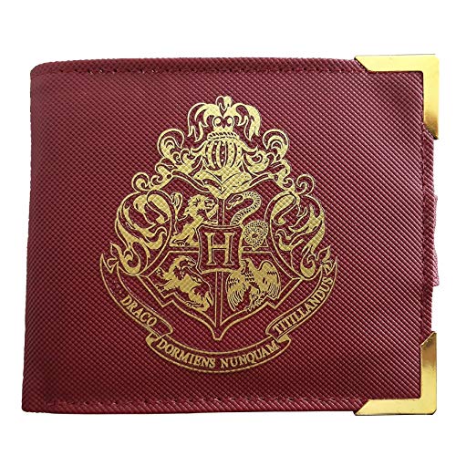 Preisvergleich Produktbild Harry Potter Premium Geldbeutel Hogwarts Wappen, Mehrfarbig, 2