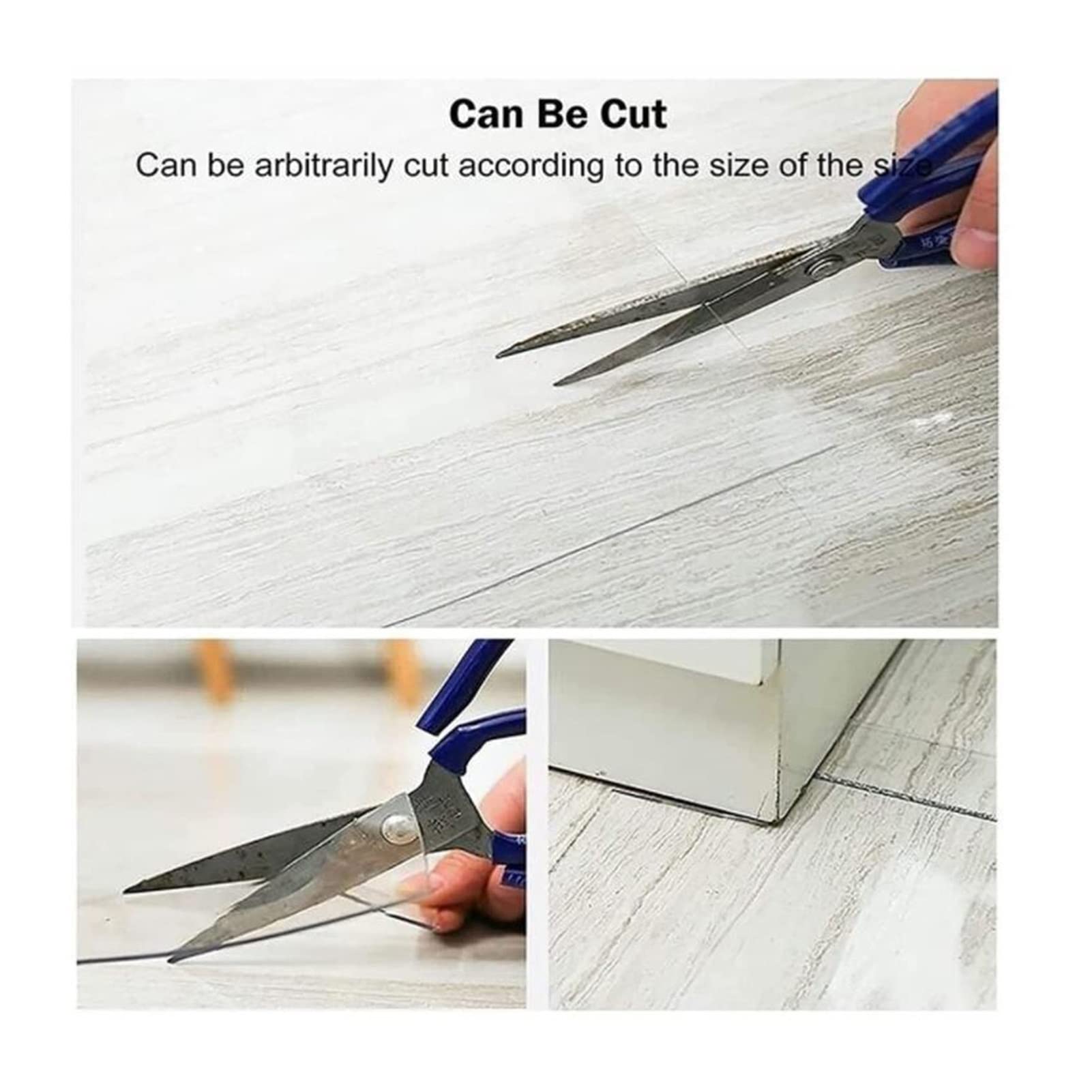 Tapis de Protection de Sol en PVC Transparent Tapis de Porte Tapis en Plastique Protecteur de Sol en Bois Ménage Tapis antidérapant imperméable, 1,5 mm d'épaisseur, 60/70/80/90/100/110/120/1