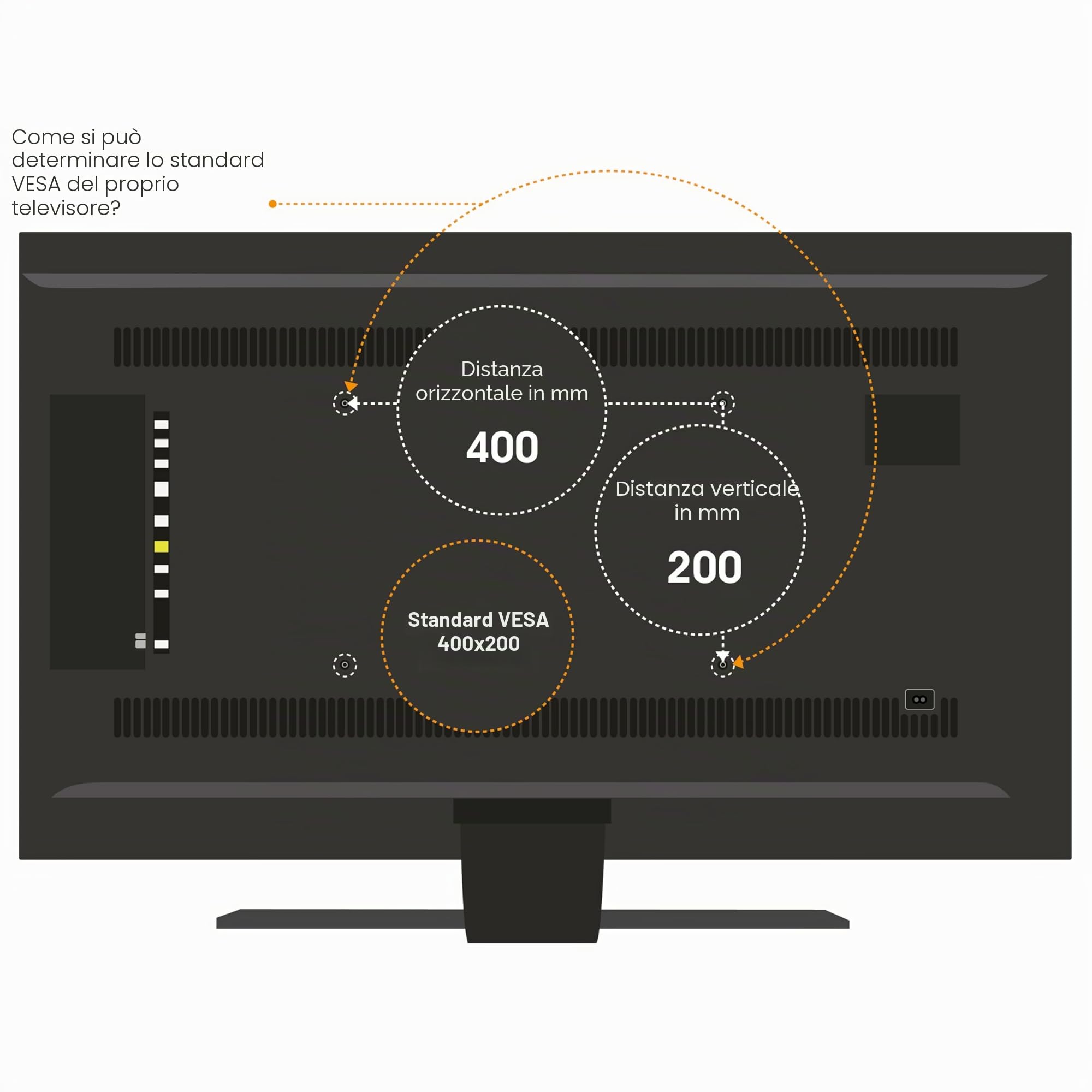 myWall hp29l motorizzata supporto da parete per tv a schermo piatto 32 – 60 pollici (81 – 152 cm), fino a 40 kg NERO