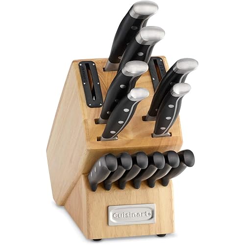 Cuisinart Nitrogen Infused with Built-In Sharpening Cutlery Block Set (15-Piece)