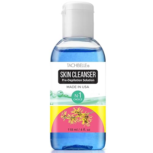 Tachibelle Limpiador de piel Solución predepilatoria para depilación capilar Formulada con avellana por sus propiedades nutritivas, curativas y