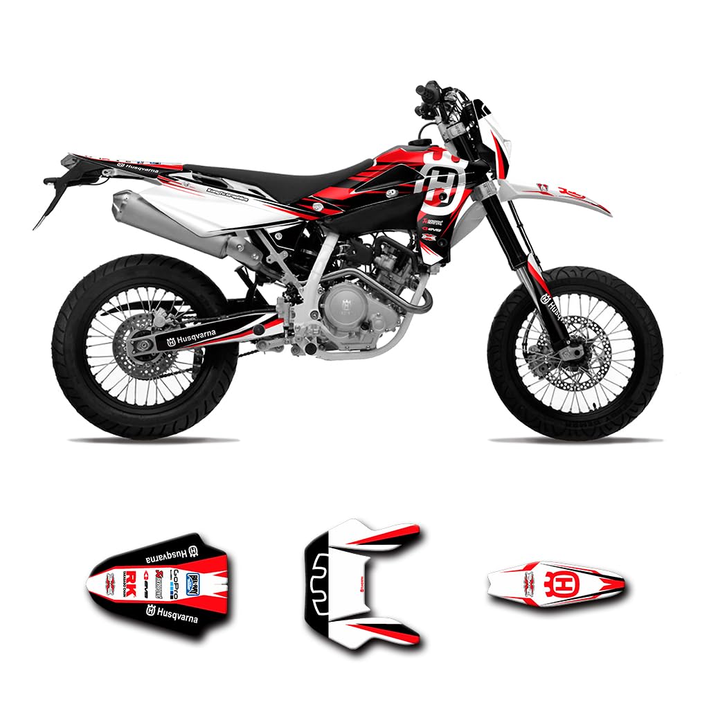 Amazon.co.jp: HUMAART バイクデカール適合Husqvarna ハスクバーナ SM 